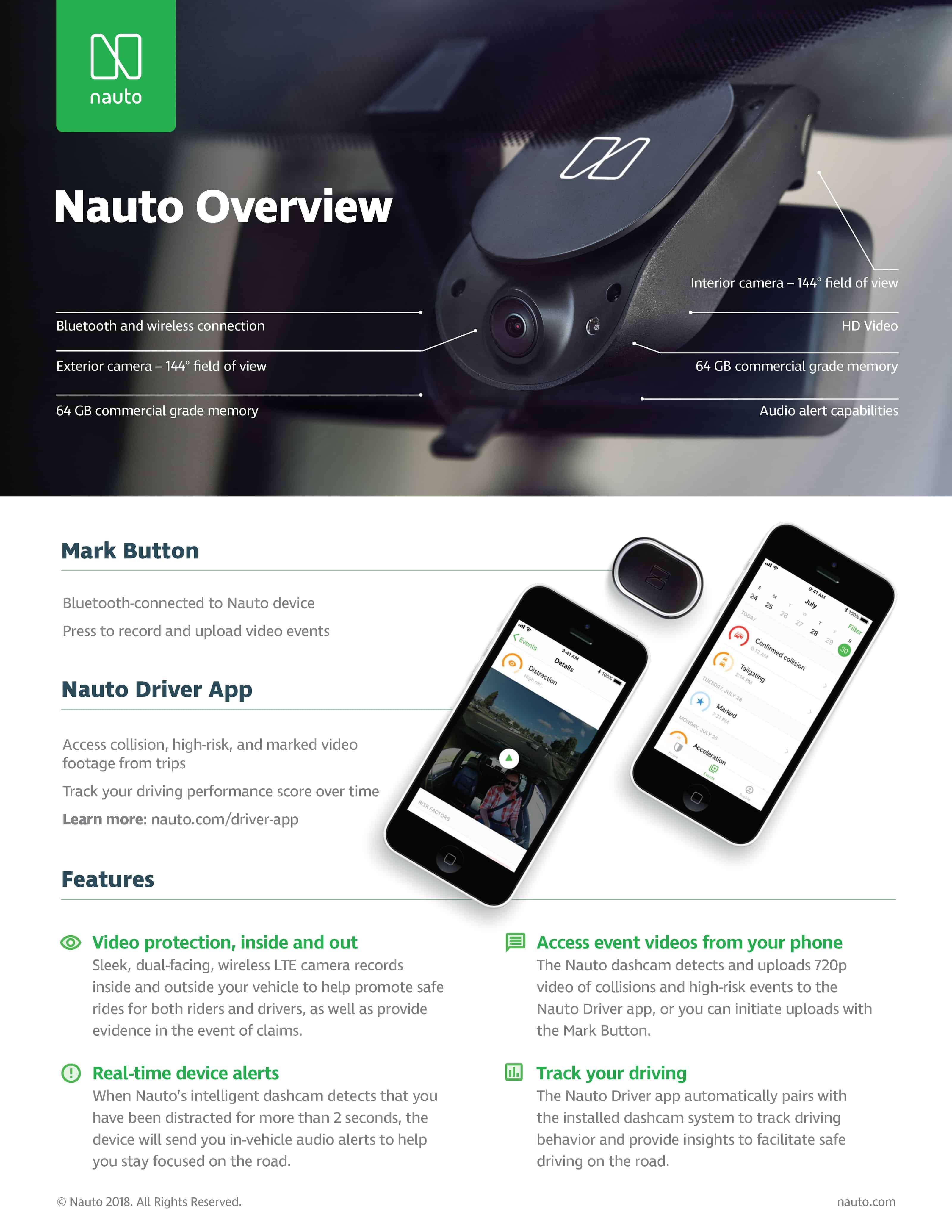 Nauto Device Product Specs Nauto
